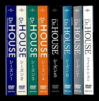 Dr. HOUSE DVD セット (シーズン 1-8) House M.D Box Set Complete Seasons 1 - 8 - DVD Medical Drama
